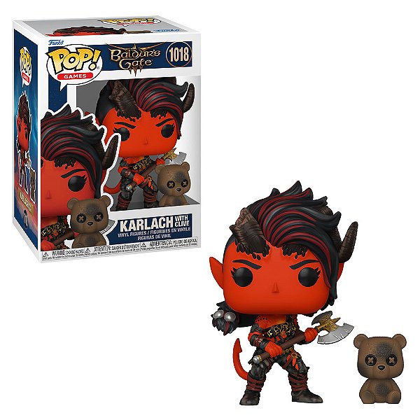 Funko Pop Baldurs Gate Karlach With Clive 1018