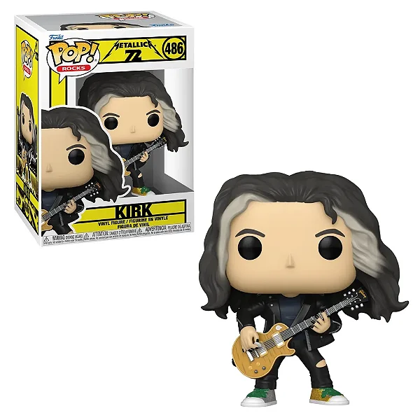 Funko Pop Rocks Metallica - Kirk 486