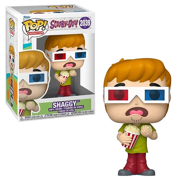 Funko Pop Scooby Doo - Salsicha com Óuclos 3D 2039