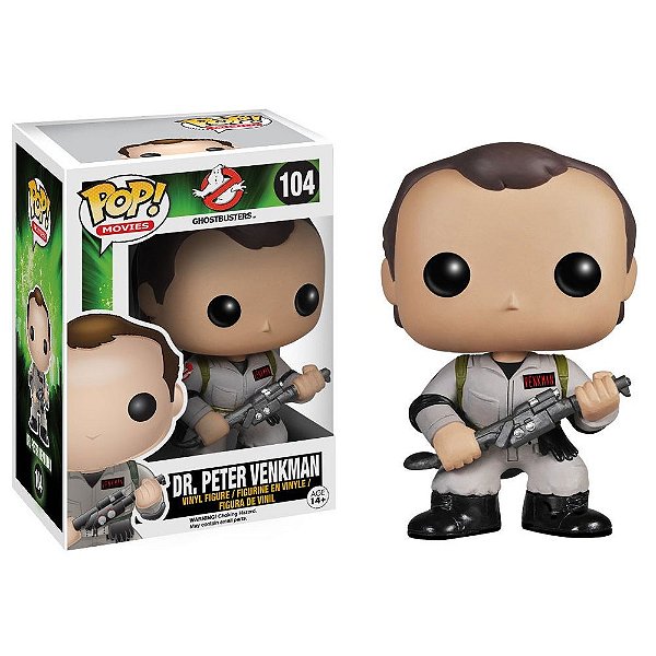 Funko Pop Ghostbusters Dr.Peter Venkman 104