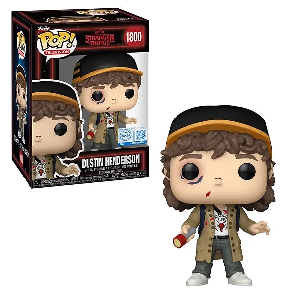 Funko Pop Stranger Things Dustin Henderson 1800