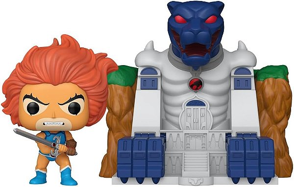 Funko Pop Thundercats TOWN Lion o With Cat,s Lair 45