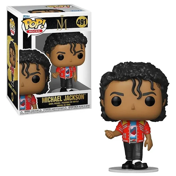 Funko Pop Rocks Michael Jackson - Beat It 491