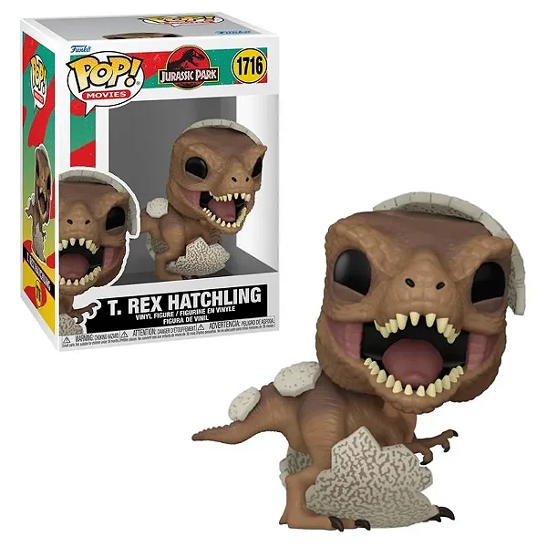 Funko Pop Jurassic World Recomeço - Tiranossauro Rex Filhote 1716