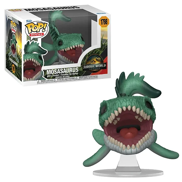Funko Pop Jurassic World Recomeço - Mosassauro 1798