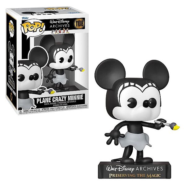 Funko Pop Disney Plane Crazy Minnie 1108