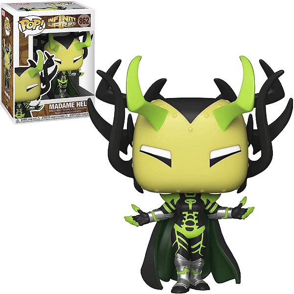 Funko Pop Marvel Infinity Warps Madame Hel 862