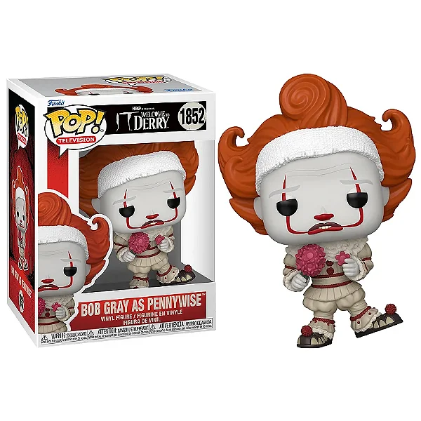 Funko Pop IT Welcome To Derry Bob Gray as Pennywise 1852