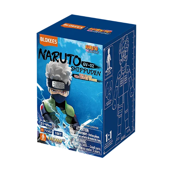 Boneco Blokees Naruto Galaxy version 01