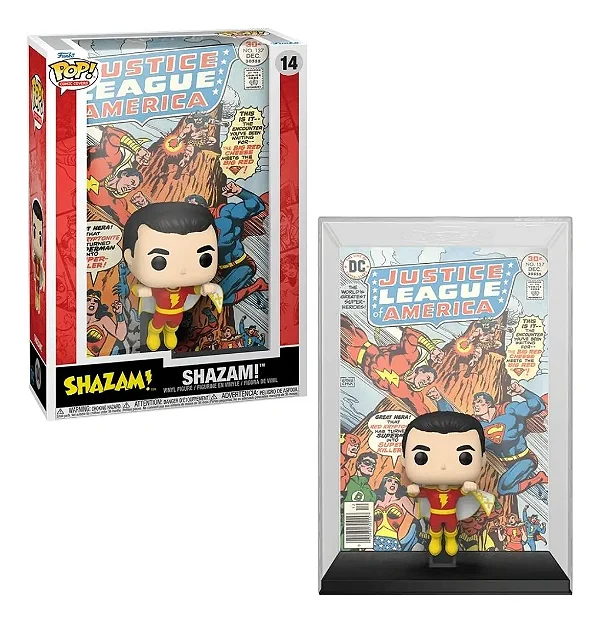 Funko pop Comic Cover DC Shazam 14