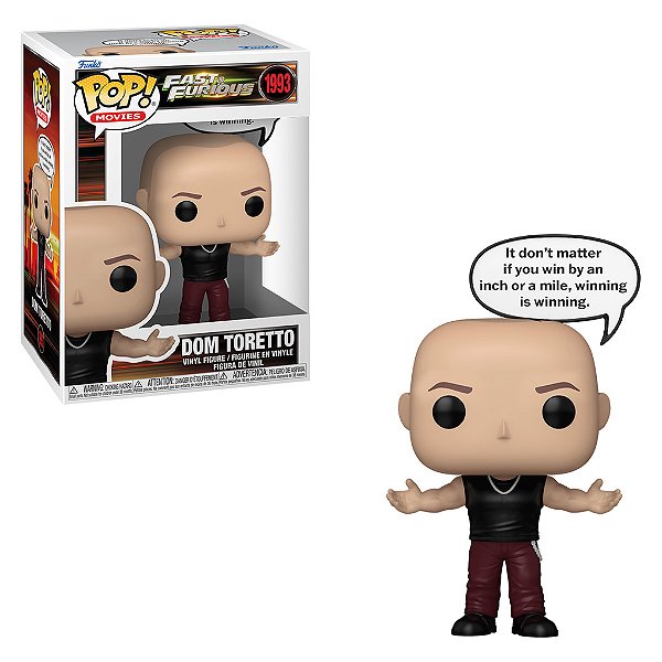 Funko Pop Fast and Furious Dom Toretto 1993