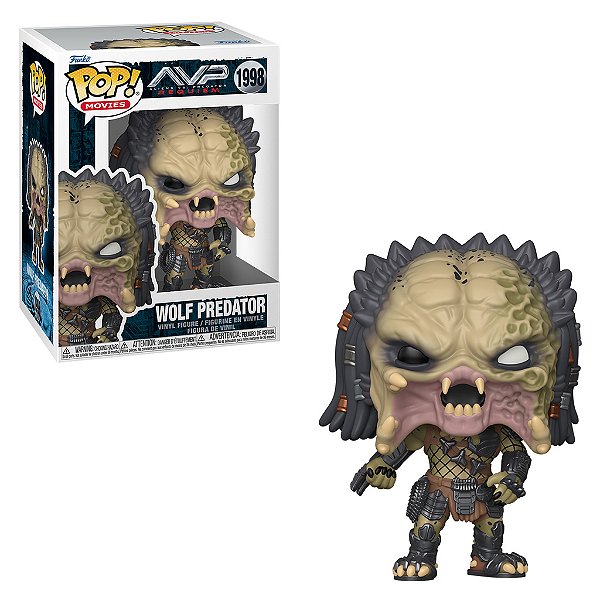 Funko Pop Aliens vs Predator Requiem Wolf Predator 1998