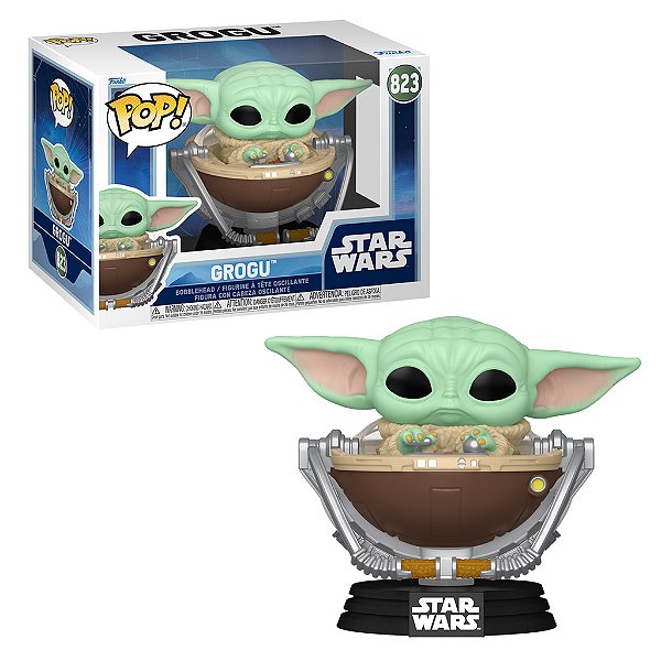 Funko Pop Star Wars M&G Grogu in Pram 823
