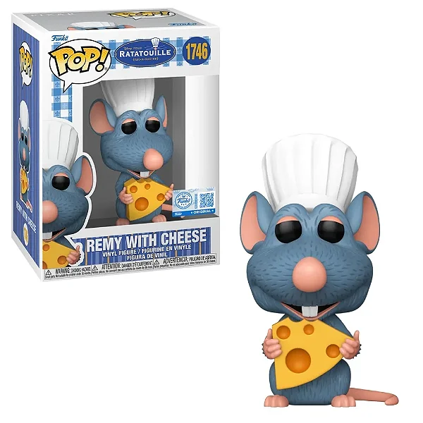 Funko Pop Ratatouille Remy with cheese 1746