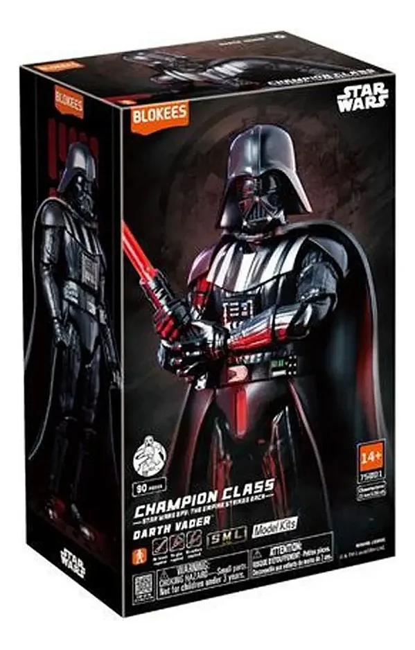 Boneco Blokees Champion Class Star wars Darth Vader