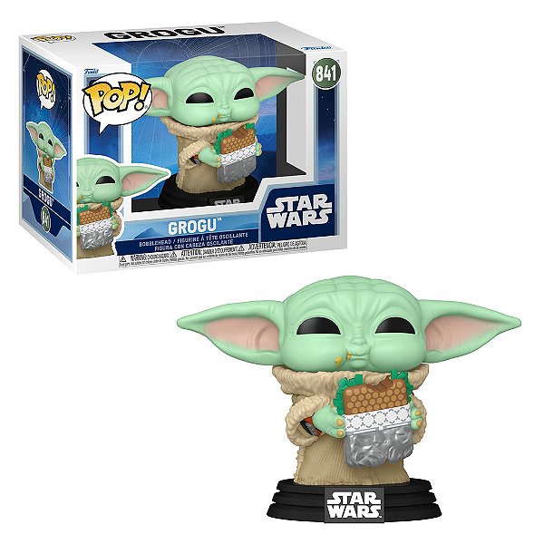 Funko Pop Star Wars M&G Grogu w/Food Star 841