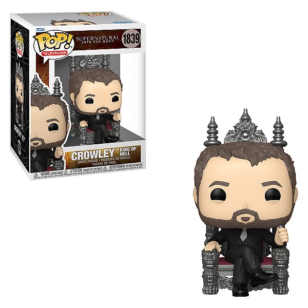 Funko Pop Supernatural Join The Hunt PREMIUM Crowley King of Hell 1839
