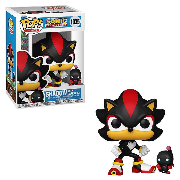 Funko Pop Sonic Shadow w/dark chao 1035