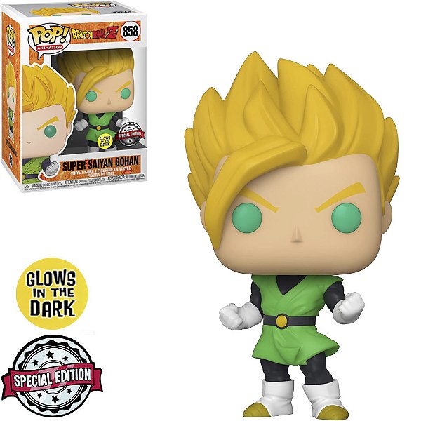 Funko Pop Dragon Ball Z Super Saiyan Gohan 858