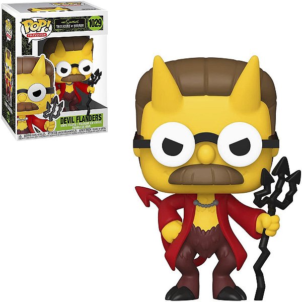Funko Pop The Simpsons Treehouse Of Horror Devil Flanders 1029