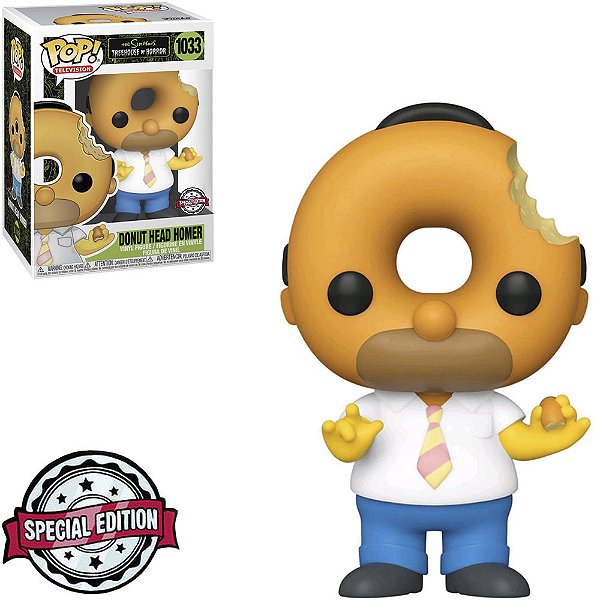 Funko Pop The Simpsons Treehouse Of Horror Donut Head Homer 1033