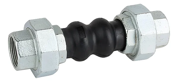 JUNTA EXPANSAO DUPLA ONDA EPDM ROSCA BSP 10KGF/CM2 1.1/4"