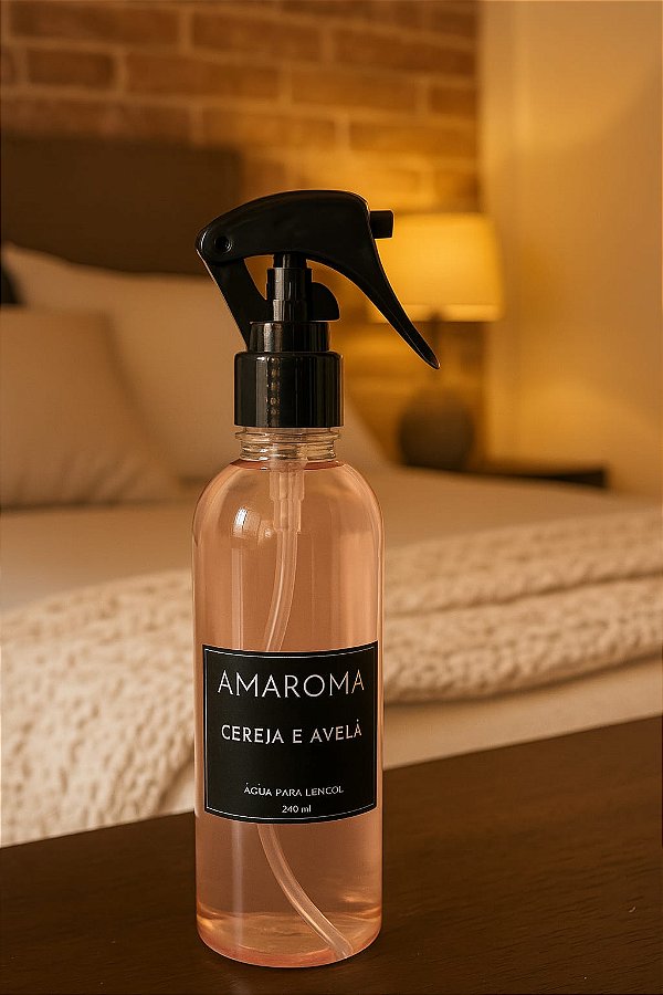Água para Lençol Cereja e Avelã 240ML