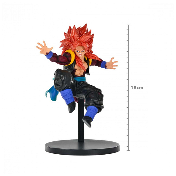 Action Fig DBZ Super Heroes Gogeta Super Siyajin 4 Neno 9th Anniversary