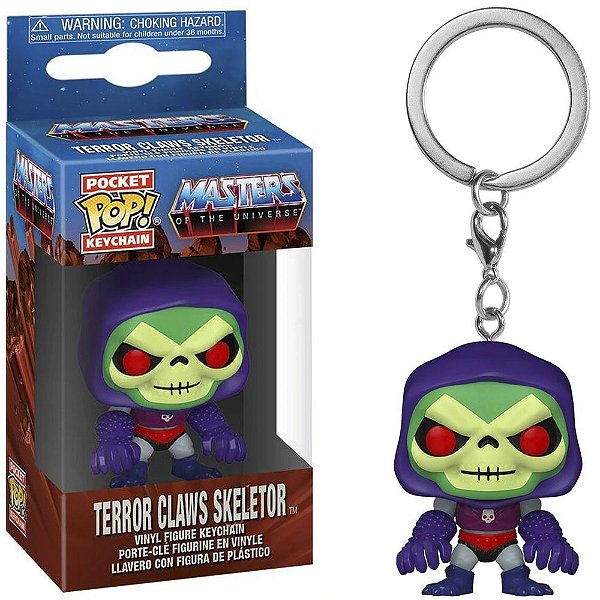 Pocket Pop Keychain Master of The Universe Terror Claws Skeletor