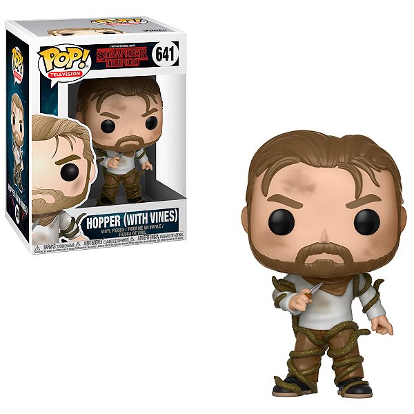 Funko Pop 641 Stranger Things Hopper With Vines