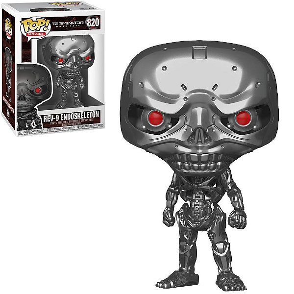 Funko Pop 820 Terminator Dark Fate Rev-9 Endoskeleton