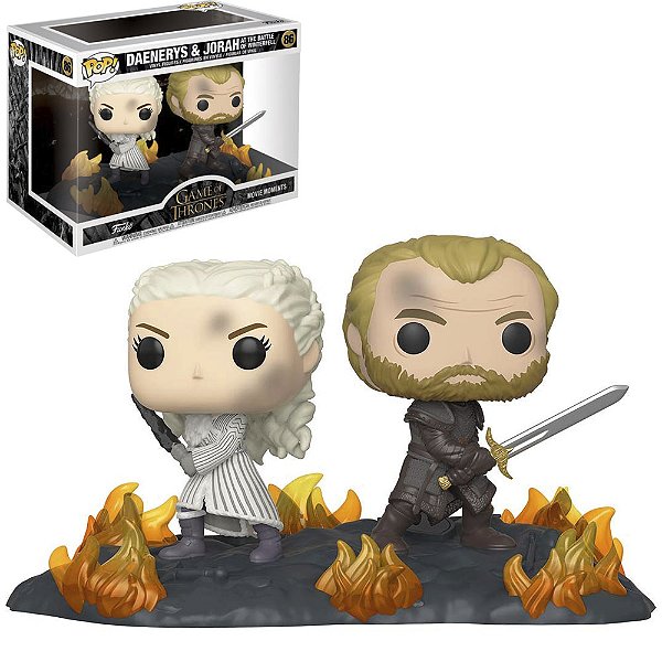 Funko Pop 86 Game of Thrones Daenerys e Jorah at the battle of Winterfell
