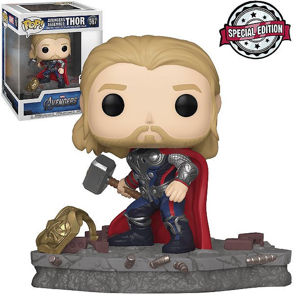 Funko Pop 587 Marvel Avenger Assemble Thor Deluxe Special Edition