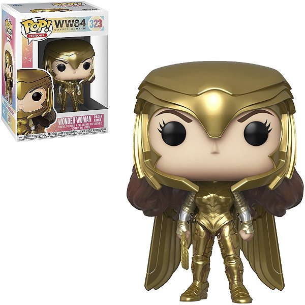 Funko Pop 323 WW94 Wonder Woman Golden Armor