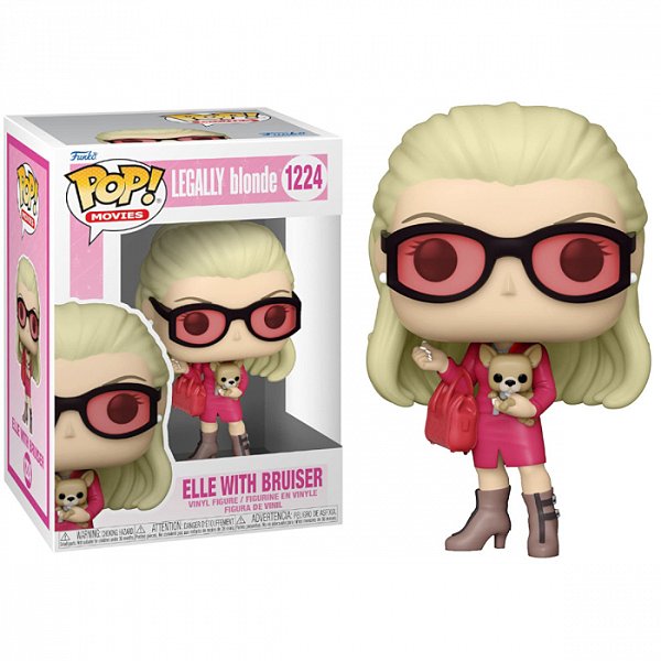 Funko Pop 1224 Legally Blonde Elle With Bruiser