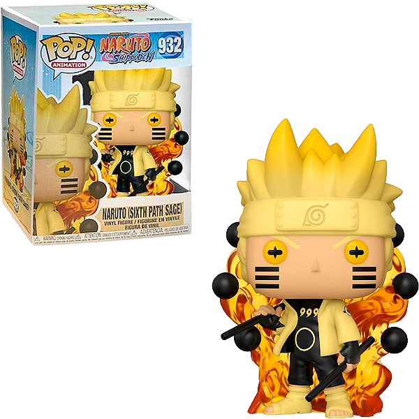 Funko Pop 932 Naruto Shippuden Naruto Sixth Path Sage