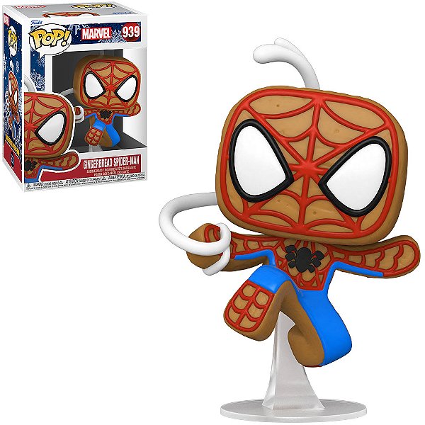 Funko Pop 939 Marvel Gingerbread Spider Man