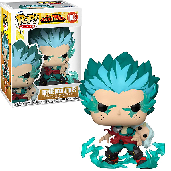 Funko Pop 1008 My Hero Academia Infinite Deku With Eri