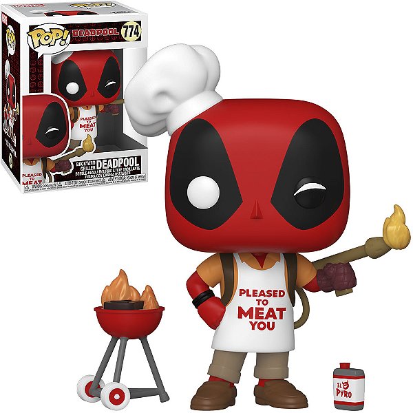 Funko Pop 774 Marvel DeadPool Backyard Griller Deadpool