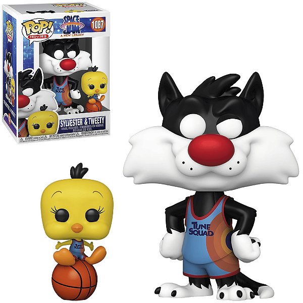 Funko Pop 1087 Space Jam A New Legacy Sylvester e Tweety