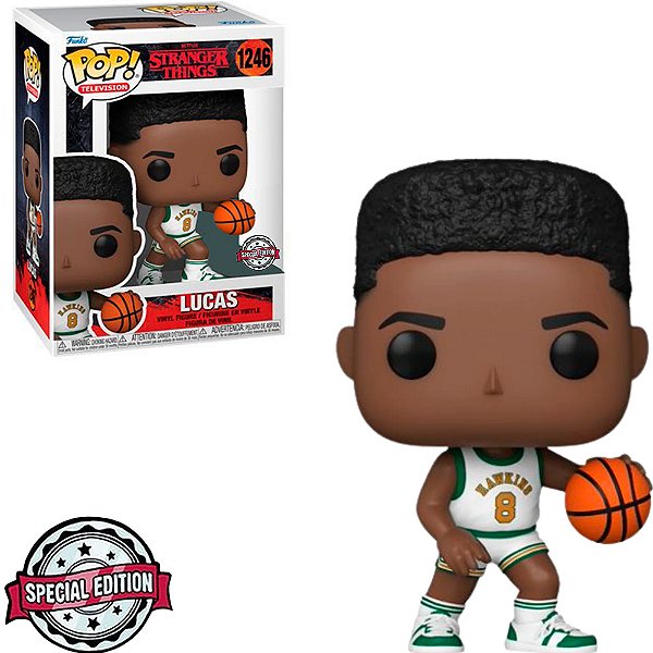 Funko Pop 1246 Stranger Things Lucas Special Edition