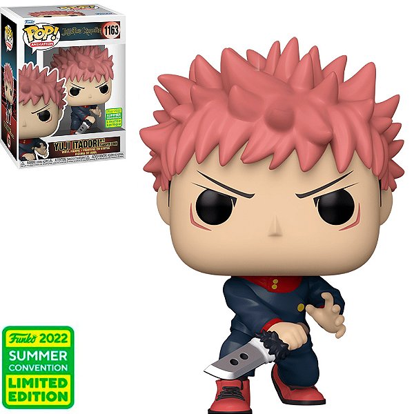 Funko Pop 1163 Jujutsu Kaisen Yuji Itadori With Slaughter Demon Limited Edition