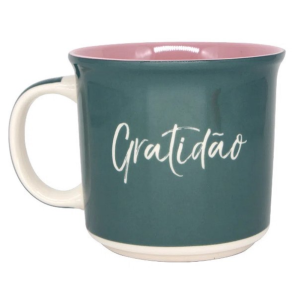 Caneca Tom 350ml Gratidão