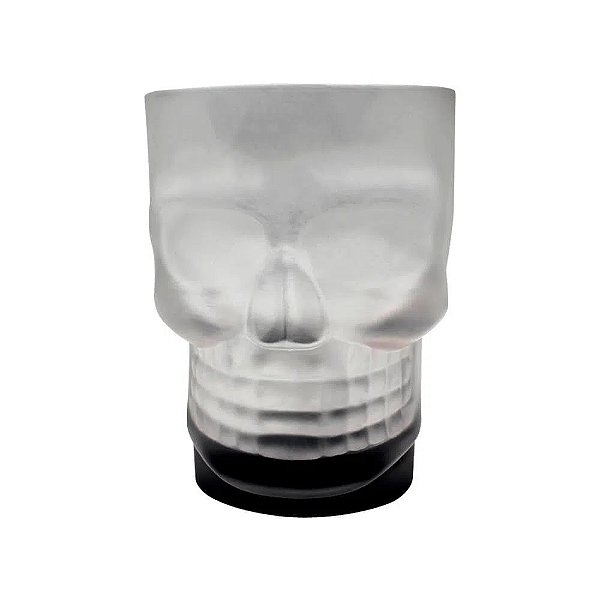 Caneca 3D 500ml Caveira Skull Mug Preta