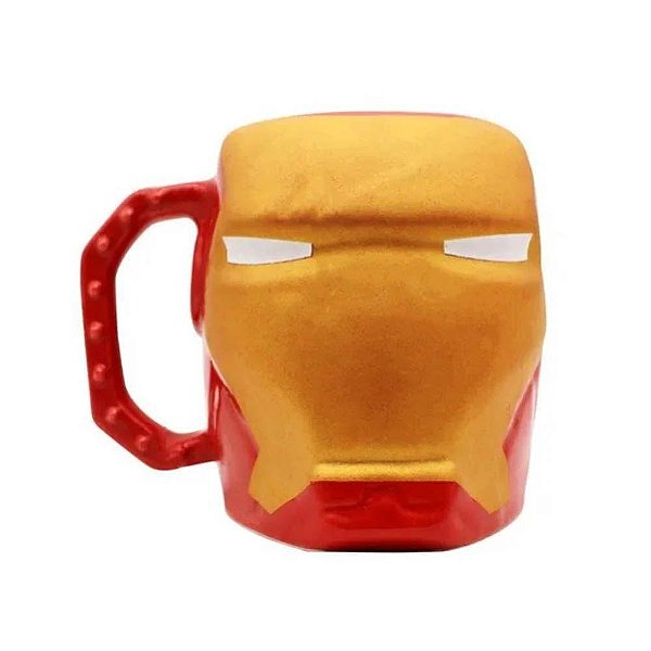 Caneca 3D 400ml Iron Man