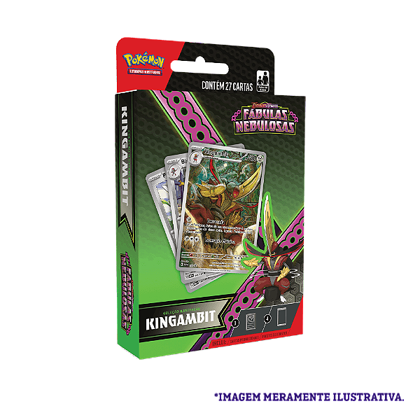 Box Pokémon Coleção Ilustração Kingambit