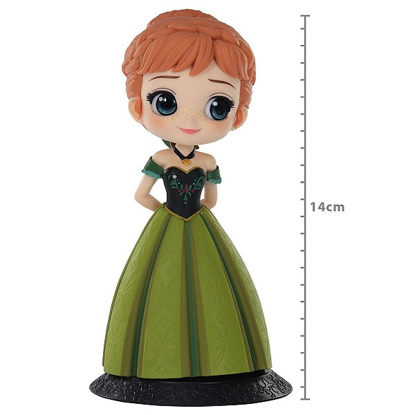 Action Fig Disney Anna(Frozen) Coronation Style Q Posket Ref 20681-20682