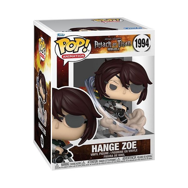 Funko Pop 1994 Premium Attack On Titan Hange Zoe