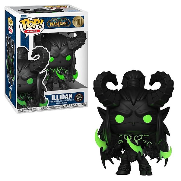 Funko Pop 1101 World Of Warcraft Illidan (Chase)