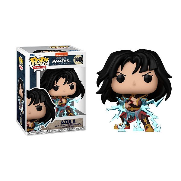 Funko Pop 1440 Animation Avatar O Último Mestre Do Ar Azula Com Relâmpago